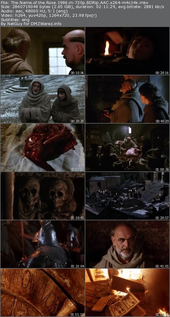 The Name of the Rose (1986) m-720p BDRip AAC x264-m4c14k The Name of the Rose (1986) m-720p BDRip AAC x264-m4c14k