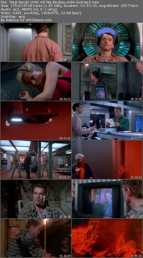 Total Recall (1990) m576p BluRay x264-GubrakZ Total Recall (1990) m576p BluRay x264-GubrakZ