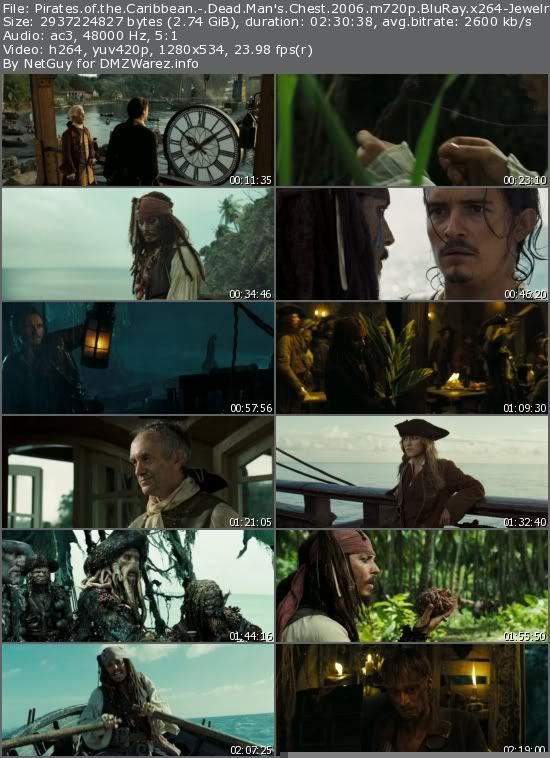 Pirates of the Caribbean: Dead Man's Chest (2006) m720p BluRay x264-Jewelraz Pirates of the Caribbean: Dead Man's Chest (2006) m720p BluRay x264-Jewelraz