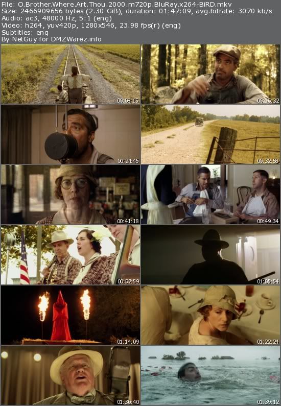 O Brother, Where Art Thou? (2000) m720p BluRay x264-BiRD O Brother, Where Art Thou? (2000) m720p BluRay x264-BiRD