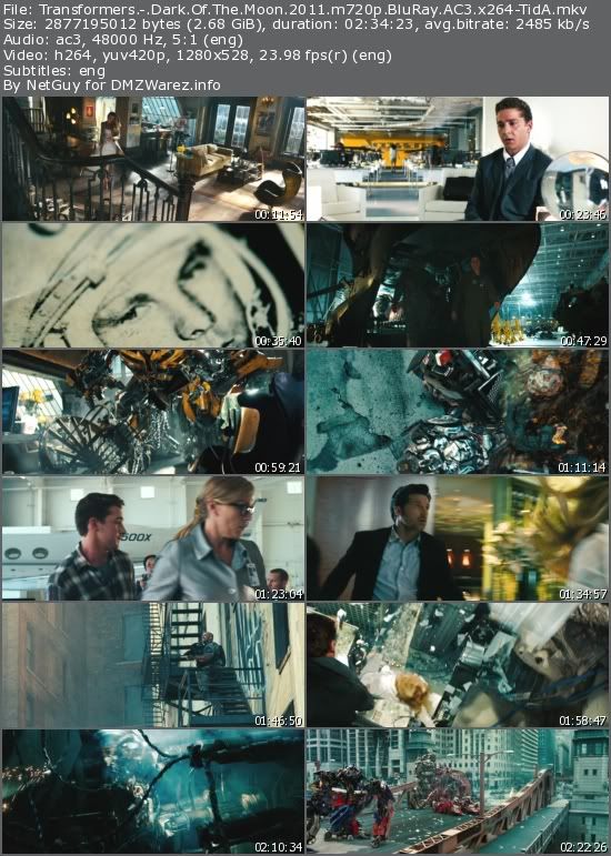 Transformers: Dark Of The Moon (2011) m720p BluRay AC3 x264-TidA Transformers: Dark Of The Moon (2011) m720p BluRay AC3 x264-TidA