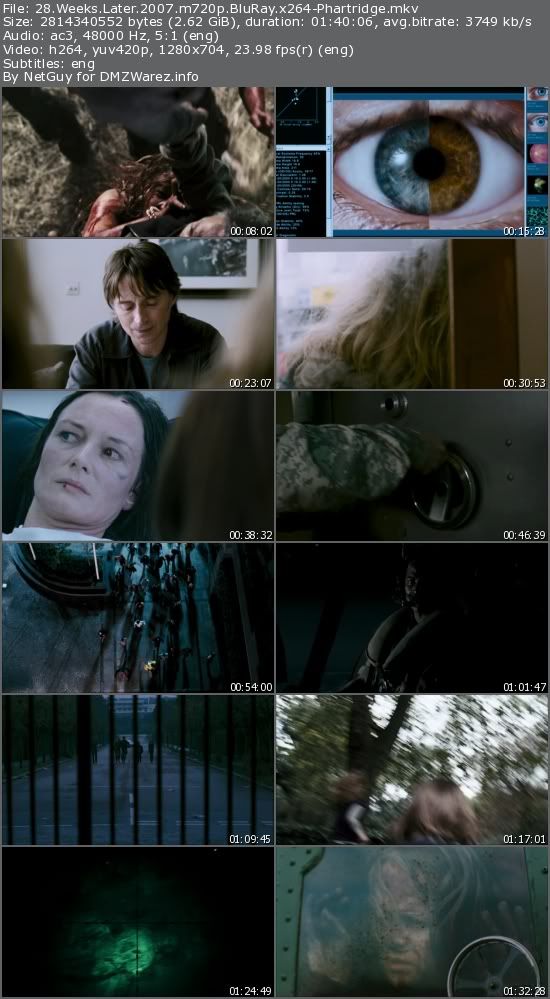 28 Weeks Later (2007) m720p BluRay x264-Phartridge 28 Weeks Later (2007) m720p BluRay x264-Phartridge