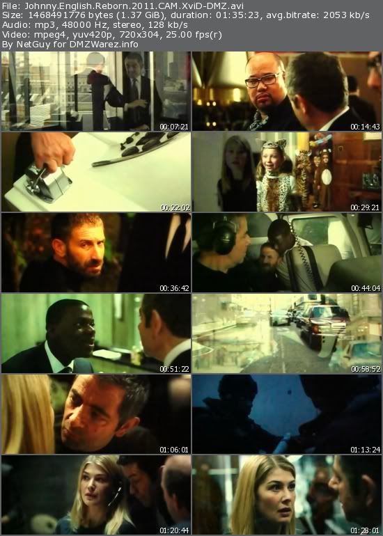 Johnny English Reborn (2011) CAM XviD-DMZ Johnny English Reborn (2011) CAM XviD-DMZ