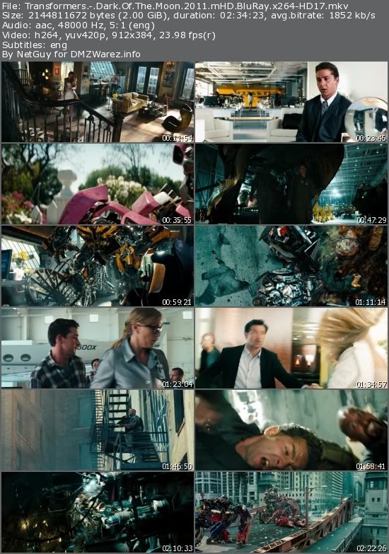 Transformers: Dark Of The Moon (2011) mHD BluRay x264-HD17 Transformers: Dark Of The Moon (2011) mHD BluRay x264-HD17