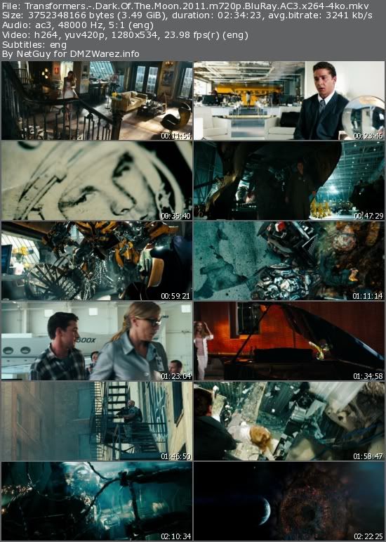 Transformers: Dark Of The Moon (2011) m720p BluRay AC3 x264-4ko Transformers: Dark Of The Moon (2011) m720p BluRay AC3 x264-4ko