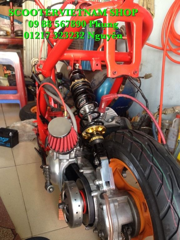 ScooterVietnam Shop - Cung cấp các sản phẩm độ xe tay ga cao cấp từ Taiwan,Japan,USA