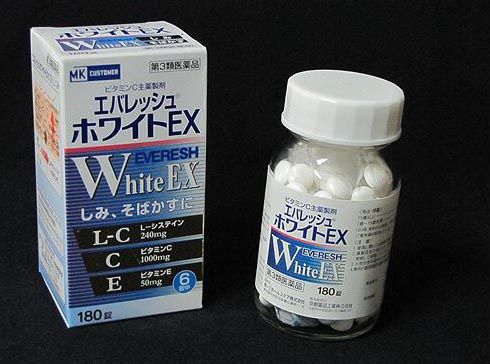 Everesh White EX làm trắng da, trị nám, tàn nhang hiệu quả từ Nhật Bản