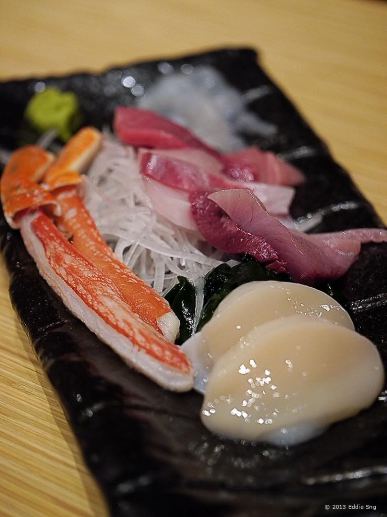 Sushi Kanda Sashimi Platter photo JapaneseDinnerBKKDec201303.jpg