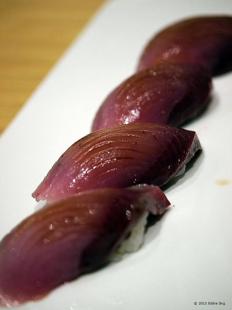 Sushi Kanda Tuna Sushi photo JapaneseDinnerBKKDec201320.jpg