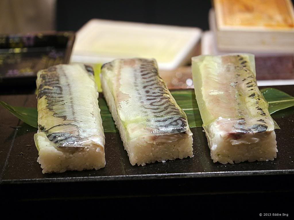 Sushi Kanda Mackarel Sushi photo JapaneseDinnerBKKDec201322.jpg