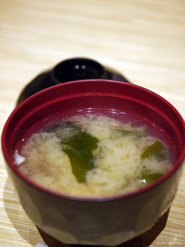 Sushi Kanda Miso Soup photo JapaneseDinnerBKKDec201323.jpg