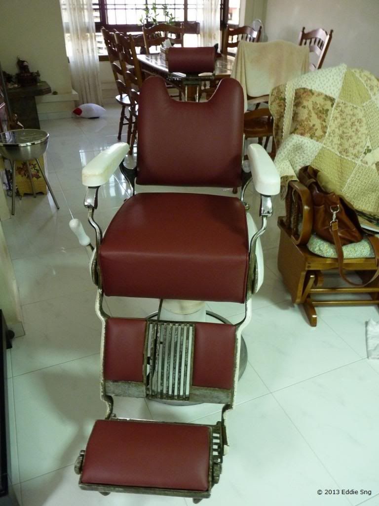 Eddie S World Takara Barber Chair Restored Part 2