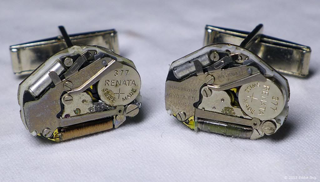 Bare Watch Movement Cufflinks Miyota photo BareWatchMovement21.jpg