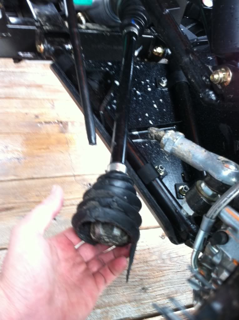 Busted Tie rod CanAm Commander Forum