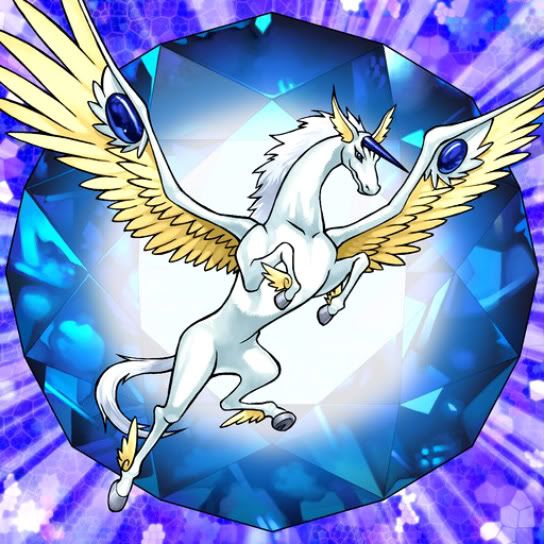 Crystal Beast Sapphire Pegasus