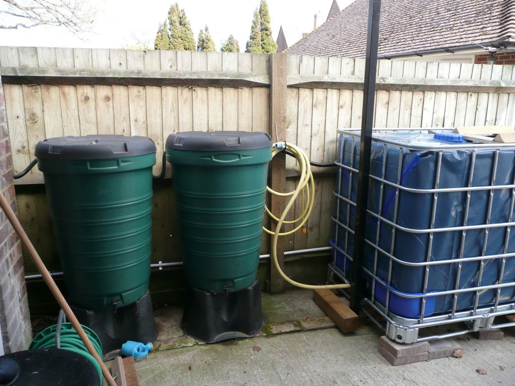 220ltr water tank rain water collection water butt van tank