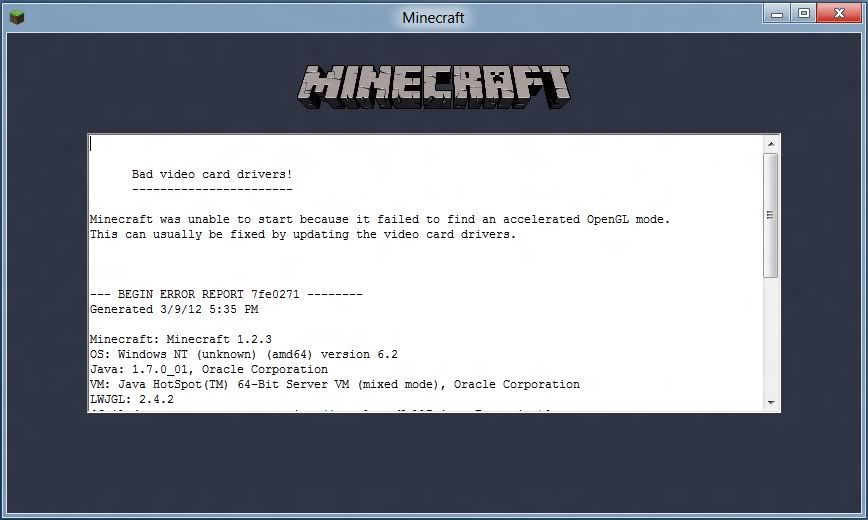 Can T Play Minecraft Bad Video Cards Need Help Now Java Edition Support Support Minecraft Forum Minecraft Forum