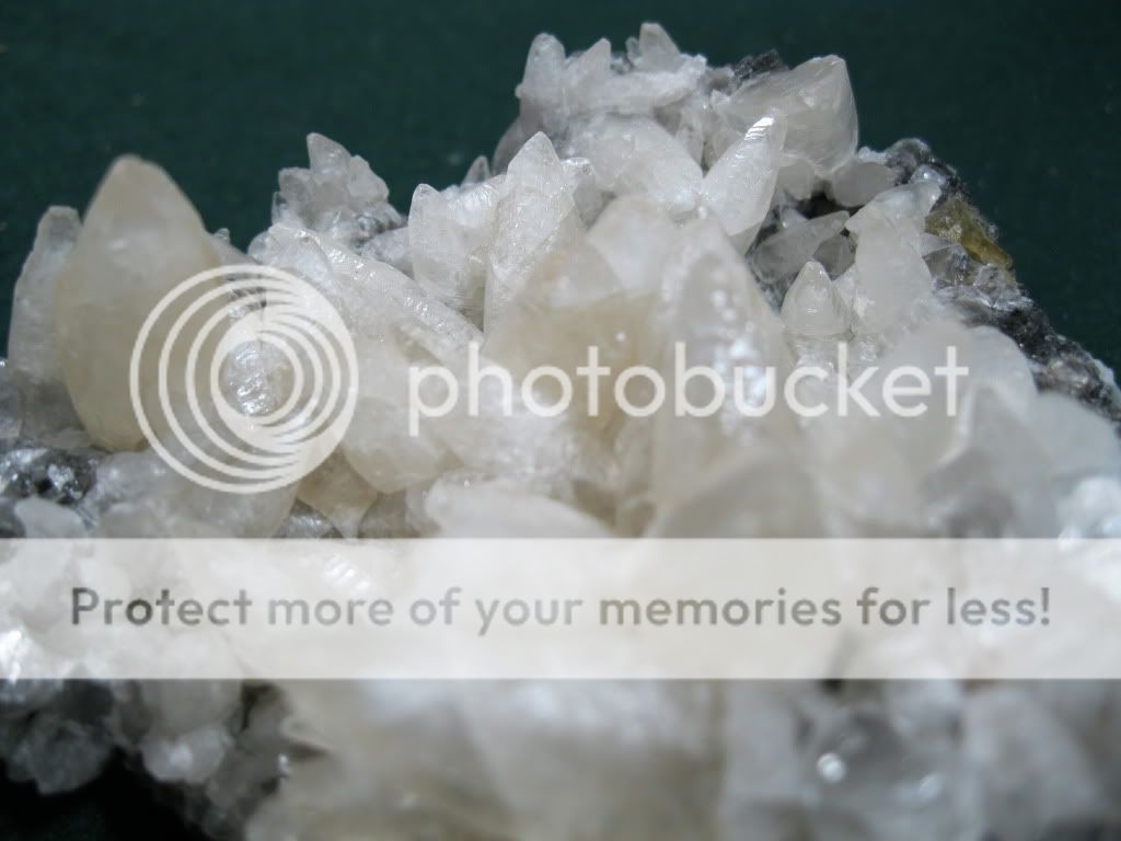 Calcite crystals and Fluorite from Cave in Rock Hardin County Illinois 