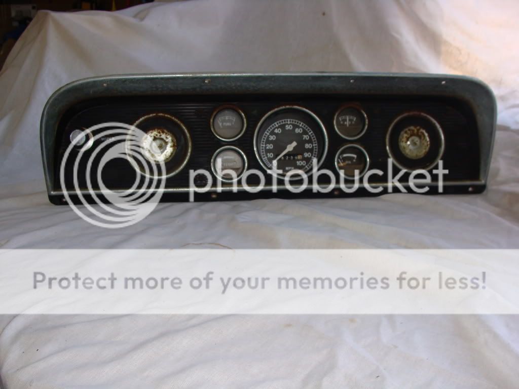 1969 Ford truck instrument cluster #10