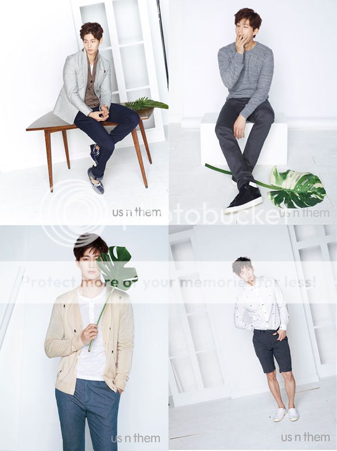 us n them Spring 2015 Ads Feat. Song Jae Rim | Couch Kimchi