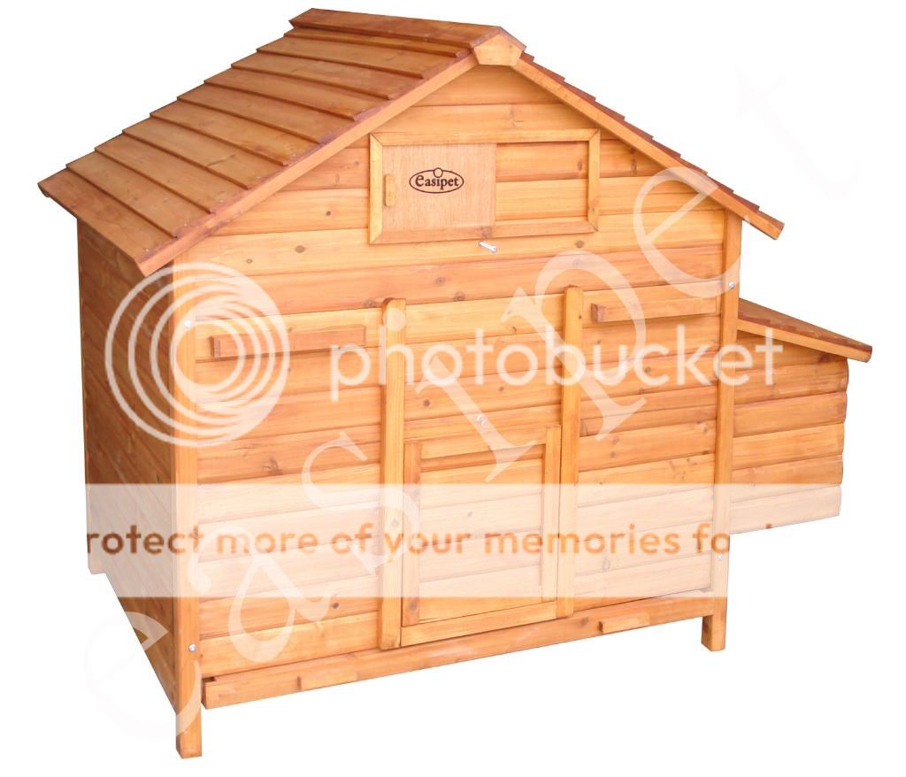 XL Chicken Coop Hen House Wooden Poultry Wood Coup Ark Nesting Box Easipet 361