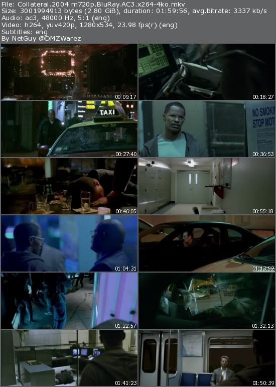 Collateral (2004) m720p BluRay AC3 x264-4ko Collateral (2004) m720p BluRay AC3 x264-4ko