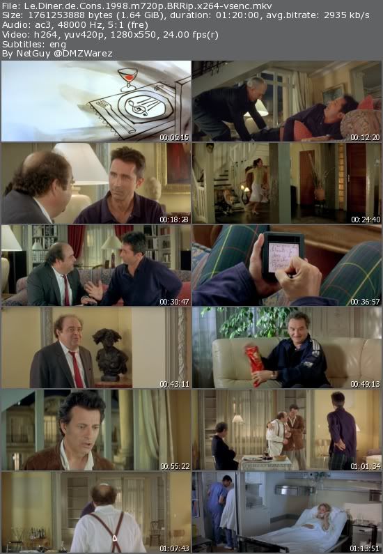The Dinner Game (1998) m720p BRRip x264-vsenc The Dinner Game (1998) m720p BRRip x264-vsenc