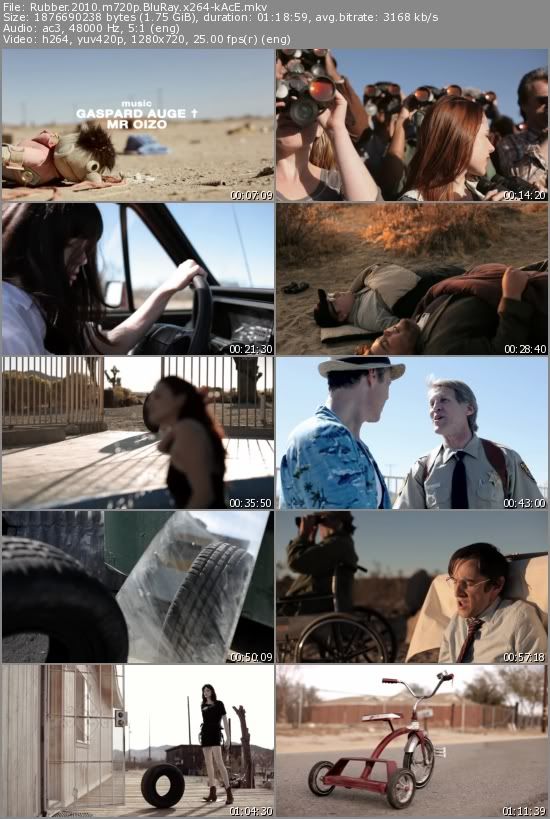 Rubber (2010) m720p BluRay x264-kAcE Rubber (2010) m720p BluRay x264-kAcE