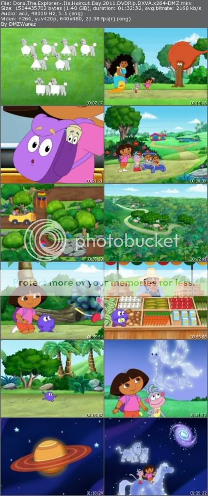 Dora: The Explorer - Its Haircut Day (2011) DVDRip DXVA x264-DMZ Full ...