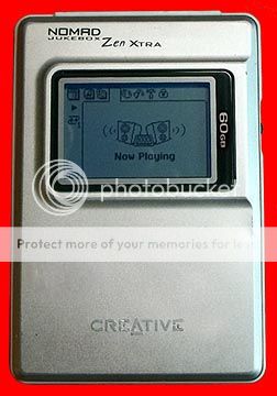 Creative Labs ZEN Nomad Jukebox Xtra Silver 60GB  WMA Media Player 